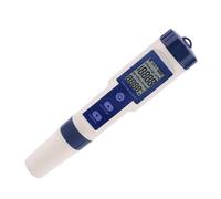 ORFOFE High Precision Digital Salinity Tester and High Sensitivity Probe with Unique Lcd Design for Accurate Water Testing Plastic Body with 3 X in Aquaculture and Water Laboratories