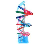 ORFOFE High Precision Dna Double Helix Model with Vivid Colors Scientific Human Genes Educational Tool for Interactive Biology Teaching and Classroom Demonstrations
