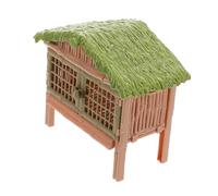 ORFOFE High Realism Farm Animal Cage Playset Accessories Detailed Chicken Coop and Poultry Fence Model Versatile Micro Landscape for Educational Farm Play and Pretend Fun