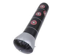 ORFOFE Inflatable Kick Sandbag for Fitness Training Unisex Punching Bag with Thickened Base Lightweight PVC Sandbag for Indoor Exercise and Stress Relief Suitable for Adults