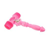 ORFOFE Interactive Squeaky Hammer for Friendly Plastic Gavel with Exciting Sound Educational Hand Eye Coordination for Versatile Play and Learning Tool Pink Model