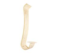 ORFOFE Iron Wall Sconce Candle Holder Metal Pillar Candle Stand for Living Wall Decor Sturdy Artistic Design for Bedroom Dining Entrance Passage Single
