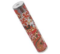 ORFOFE Japanese Style Kaleidoscope Toy with Metal Cover Random Color Patterns Educational Kaleidoscope for Boy Girl Lightweight and Portable Design for Creative Play and Learning