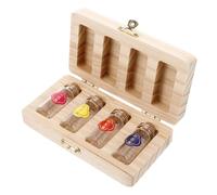 ORFOFE Keepsake Box with Large Capacity for Newborn Families Baby Beige Elegant and Glass Protection Suitable as A Present for Baby Girl Or Boy
