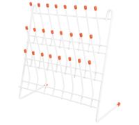 ORFOFE Laboratory Drain Rack Laboratory Tubes Drying Holder for Beaker and Test Tube with Portable Design in Lab