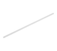 ORFOFE Laboratory Stirrer Rod with Stainless Steel Core and Ptfe Non-stick Coating, White Manual Stirring Bar for Cosmetics and Food Mixing, for Laboratory Use