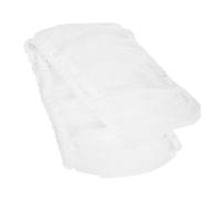 ORFOFE Large Bird Cage Cover Nylon Mesh Skirt for Parakeet Cage with Breathable Nylon Sturdy Mesh Netting Protector White Xxl Fit Perimeter