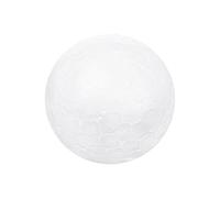 ORFOFE Large Craft Ball 20cm White Foam Ball Children DIY Craft Material Fun Round Ball Christmas Ornament for Church