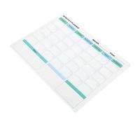 ORFOFE Large Dry Erase Calendar PVC Whiteboard Sticker with Wipes and Multipurpose Planning for Home Time Management Adhesive Monthly Wall Planner Board
