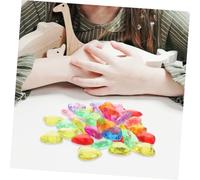 ORFOFE Large Plastic Gemstones Vase Filler and Pirate Gems Acrylic Fake Gem Models for Pool Diving Wedding Party Home Decorations and Treasure Chest Fillings