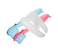 ORFOFE Large Toothbrush Tooth Balloon for Kids Party Decoration Props Fun Tooth Shaped Party Supplies for First Celebrations and Birthday Events