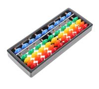 ORFOFE Level Colorful Plastic Abacus with Beads for Adults and Students Lightweight Portable Arithmetic Counting Frame for Classroom and Home Math Learning Versatile Educational Tool for