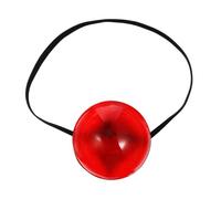 ORFOFE Light Up Clown Nose Red LED Light-up Circus Prop for Carnival Party Supply Comfortable Lightweight Halloween Cosplay Accessory