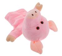 ORFOFE Lovely Plush Pig Hand Puppet for Soft Cuddly Animal Puppet for Creative Role Play Washable and Safe Material Stimulates Imagination and Early Learning Large for Boys