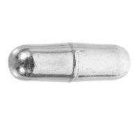 ORFOFE Magnetic Stirrer Bar for Laboratory Use for Scientific Research and Mixing Reactions Stainless Steel with Excellent Performance Silver Magnetic Stir Rod and Experimentation