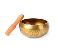 ORFOFE Manual Tapping Tibetan Singing Bowl Engraved Design for Meditation and Relaxation