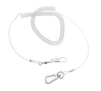 ORFOFE Meters Adjustable Parrot Flying Leash Training Rope with Anti-bite Elastic String and Claw Ring Outdoor Harness for Bird Exercise and Safe Flight Random Color Random Color