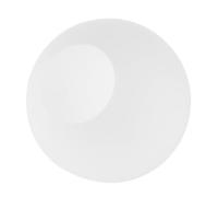 ORFOFE Mid Century Modern Frosted Glass Globe Lampshade Milk White Opal Sphere Replacement for Desk Floor Lamps Easy Install Design
