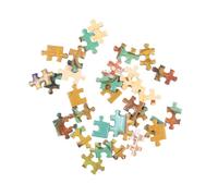 ORFOFE Mini Jigsaws for Adults 150 Pieces Educational Jigsaw Puzzle Paper Material Sunflower Pattern 6 x 4 Inch Stored in Test Tube Colourful Design