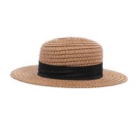 ORFOFE Mini Woven Straw Hat for Dolls Handcrafted Khaki Doll Hat Decor Miniature House Adornment for Home Decoration and Gift
