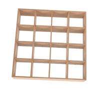 ORFOFE Miniature Dollhouse Bookshelf Display Shelf for Organizing and Decorating Miniature Furniture Models Plain Design for Creative Painting and Realistic Doll House Layout Accessories