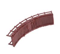 ORFOFE Miniature Zen Bridge Ornament Vintage Chinese Architectural for Terrariums Dollhouses and Micro Landscapes and Elegant Bridge Accessory for Plants and Gardens