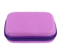 ORFOFE Ml Essential Oil Travel Case and Travel Random Color Protects from Abrasion and Patent Leather with 10 Grids Design Eva Material Firmly Locks Essential Oil Bottles