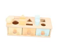 ORFOFE Montessori Wooden Interactive Drawer Box for Educational Fine Motor Skills Development Practical Sorting Plaything for Preschoolers Enhances Hand-eye Coordination and Cognitive