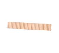 ORFOFE Multi-use Chinchilla Ladder Bridge Natural Wooden Hamster Toy Unique Suspension Bridge Safe for Boys and Girls Easy to Attach