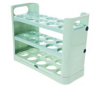 ORFOFE Narrow Multi-layer Refrigerator Door Bin Egg Storage Box for Fridge over The Door Storage Easy Access Plastic Material
