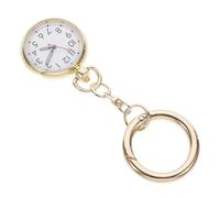 ORFOFE Nurse Luminous Fob Watch, Quartz Hanging Pocket Watch with Second Hand, Zinc Alloy Key Ring Design, Belt or Bag Attachment for Nurses'S Day