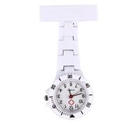 ORFOFE Nurse Pocket Watch Clip-on for Women Nursing Students with Brooch Design, Metal Material, Easy to Set, for Hospital and Field Use