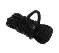 ORFOFE Nylon Boat Mooring Rope 1/2 Inch X 15Ft Black Dock Line for Boats, Marine Mooring Line with High Strength for Berthing and Yacht Protection