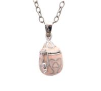 ORFOFE Openable Retro Water Drop Pet Ashes Memorial Pendant Necklace Wishing Charm with Screw Cap Keepsake for Cherished Memories Pink Vintage Design