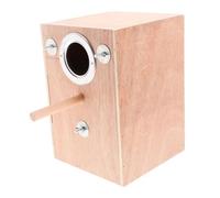 ORFOFE Parakeet Nesting Box for Budgies and Lovebirds Hanging Breeding Case for Bird Housing and Nesting Needs