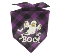ORFOFE Pet Bandana for Halloween The Dark Triangle Neckerchief for Dogs Cats Stylish Accessory for Festive Celebrations for Pet Birthdays and Costumes Boo