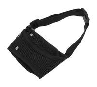 ORFOFE Pet Muzzle for Dogs Soft Breathable Mesh Design Prevent Biting and Eating Medium Comfortable Dog Mouth Cover for Short Snout Breeds