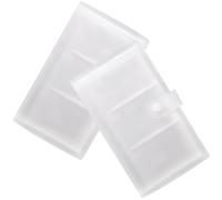 ORFOFE Photo Book Album 2Pcs Small Cards Storage Album for Postcard and Ticket Collection Suitable for Birthdays and Weddings