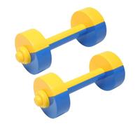 ORFOFE Plastic Children’s Dumbbells Pair, Dual-color Kindergarten Barbells for Boys and Girls Exercise Equipment, Lightweight Plastic Barbells for Boys and Girls Morning Fitness Training