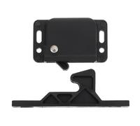 ORFOFE Plastic Snap Side Mount Door Latch for Sliding Doors Easy Push Percussive Lock Multipurpose Privacy Lock for Bedroom Kitchen Balcony Furniture