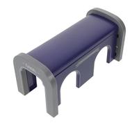 ORFOFE Plastic Train Tunnel for Railroad Track Accessory with Easy-splice Design Flexible Placement for Model Train Tables Robust Blue Plastic Simulation Cave for Creative Play