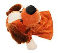ORFOFE Plush Cartoon Dog Hand Puppet for Soft Felt Storytelling with Movable Mouth Interactive Training Puppet for Parent Play and Early Education Comfortable Wear