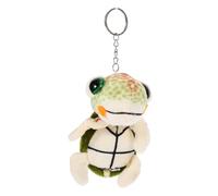 ORFOFE Plush Turtle Keychain Cute Stuffed Animal Pendant Bag Charm for Keys and Backpacks Soft Green Sea Turtle Doll Hanging Decor Practical Gift for Women