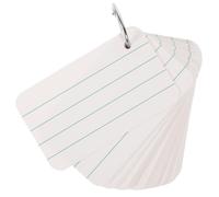 ORFOFE Portable Blank Index Cards Made of Paper with Creative Design, Easy to Write on Note Cards for Studying, Game Notes, and Memory Flashcards
