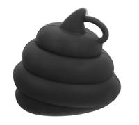 ORFOFE Portable Silicone Toothpaste Cap Dispenser Black Self-Closing Toothpaste Squeezer Cover for Mess Control Easy Dispensing and Storage Bathroom Accessory