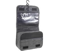 ORFOFE Portable Travel Hanging Toiletry Bag for Men, Lightweight Foldable Wash Bag with Large Capacity and Finishing Function, Made of Sturdy Cationic Cloth, for Camping and Travelling