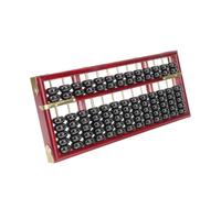 ORFOFE Portable Wooden Abacus for Row Bead Counting Tool Educational Manipulative for Elementary School Math Learning Lightweight and Hand Eye Coordination Trainer