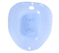 ORFOFE Pregnant Women Toilet Sitz Bath Basin with Spill and Non Slip Design Wide Contoured Edges for Postpartum Care Treatment and Patient Hygiene