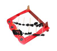ORFOFE Pretend Play Puppet Theater with Handmade Shadow Marionette Puppets DIY Shadow Puppetry Kit for Educational Storytelling Family Interactive Learning
