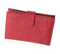 ORFOFE PU Leather Travel Passport Holder Lightweight Multifunctional Card Organizer for Document Storage Wear-Resistant Vintage Style Passport Cover for Business and Leisure